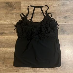Catalina Size Small Black Bathing Suit Top